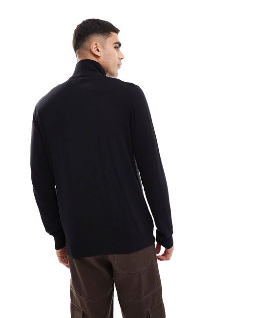 Jack & Jones – strickpullover in Black für Herren