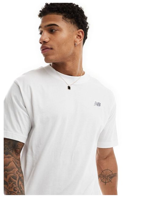 New Balance – t-shirt in White für Herren