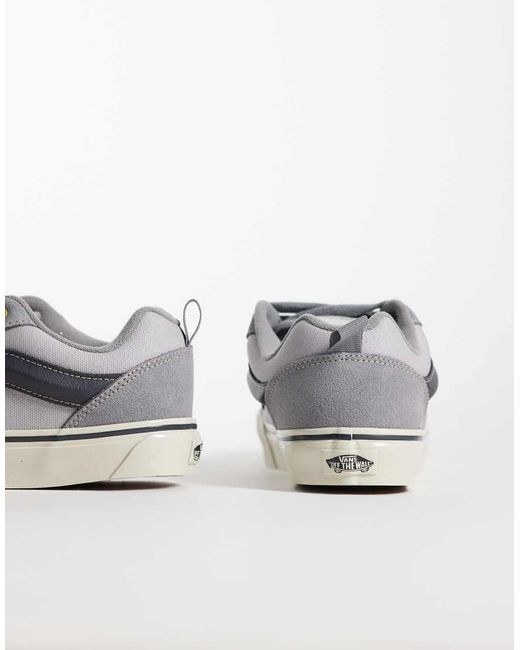 Vans Gray Knu Skool Trainers