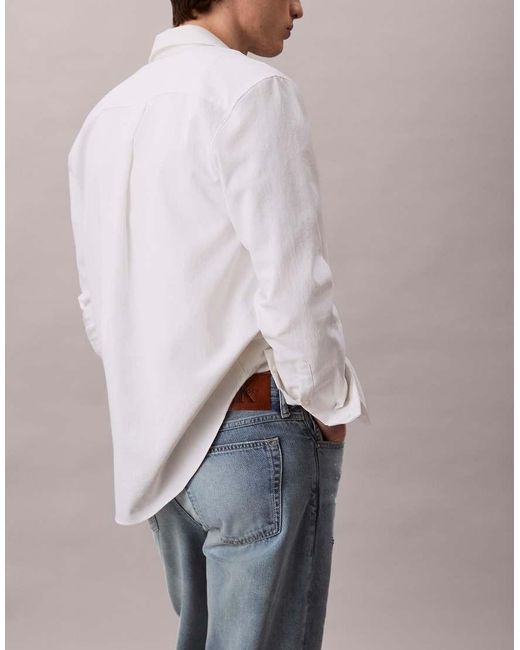 Calvin Klein Gray 90s Straight Jeans for men