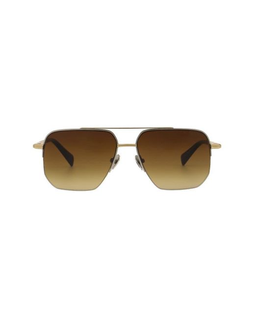 AllSaints Gray Kai Sunglasses