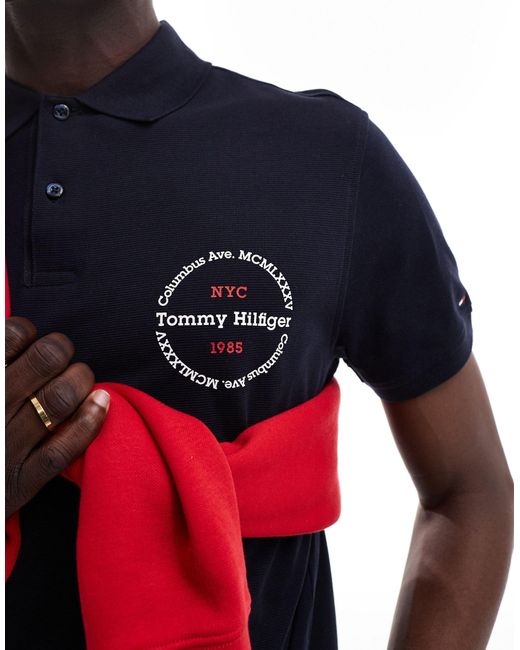 Tommy Hilfiger – polohemd in Blue für Herren