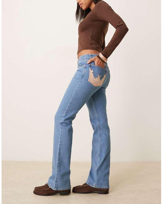 Wrangler Blue X Lainey Wilson Bootcut Jeans