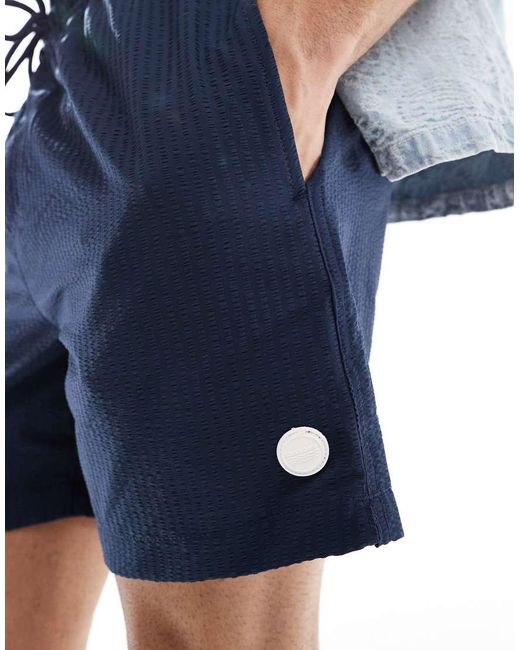 Threadbare Blue Swim Shorts for men