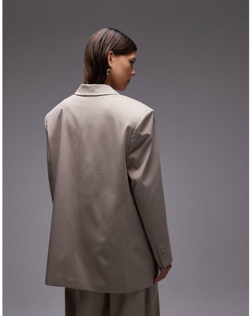 ASOS Gray Ultimate Oversized Blazer