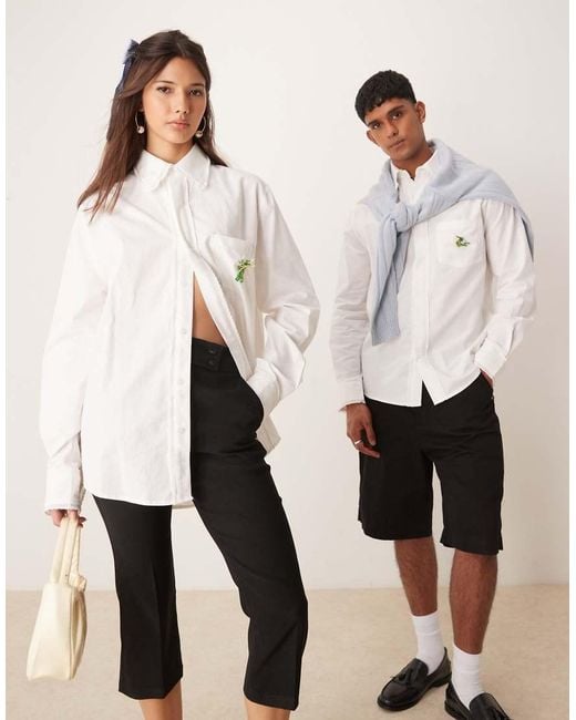 Sister Jane Natural Bouquet Embroidered Shirt