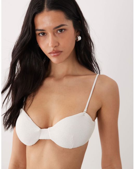 Haut Mango en coloris White