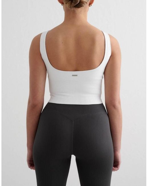 Aim'n Blue Ribbed Seamless Shaping Bralette