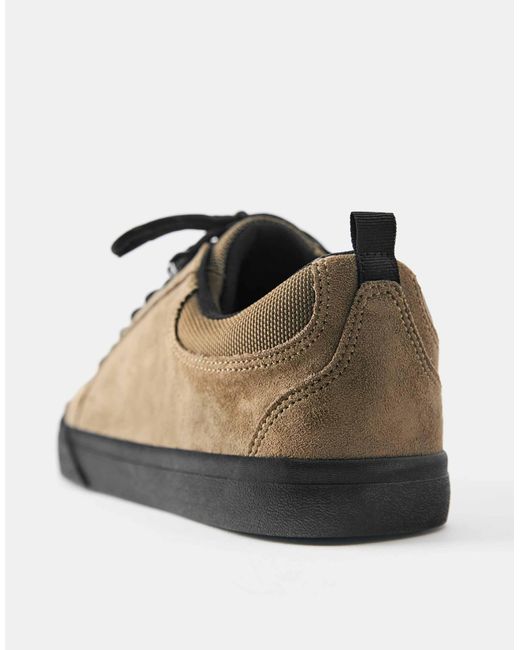 Pull&Bear Schnür-sneaker in Brown für Herren