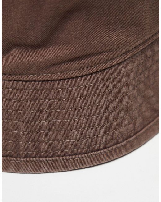 Cappello da pescatore con trifoglio di Adidas Originals in Brown