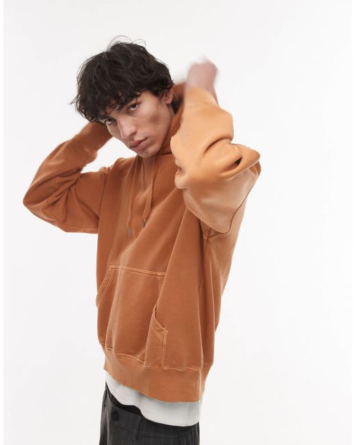 ARKET – terry-kapuzenpullover in White für Herren