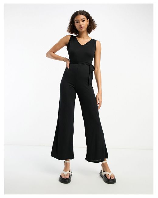 River Island Strappy Jumpsuit in White Lyst