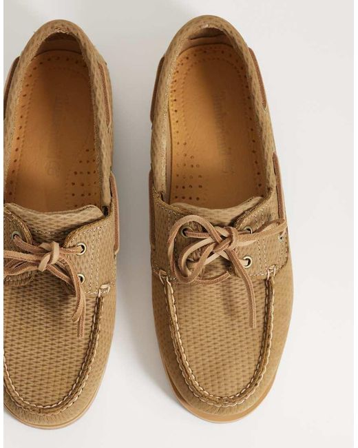 Timberland Natural Classics 2 Eye Boat Shoe for men
