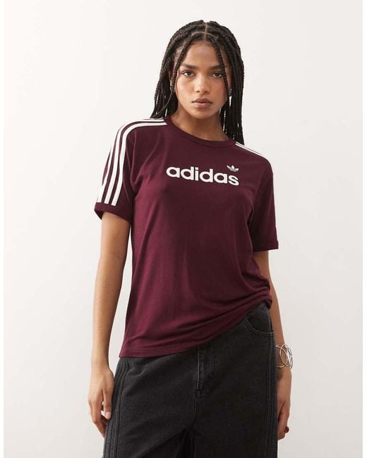 Adidas Originals Red Logo T-Shirt