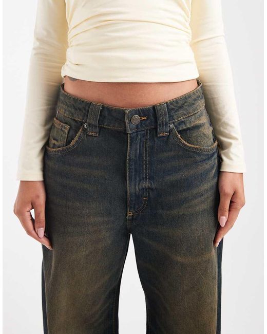 Cotton On Blue Low Super Baggy Jean