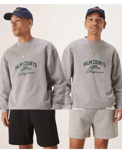 Essentials di ASOS in Gray da Uomo