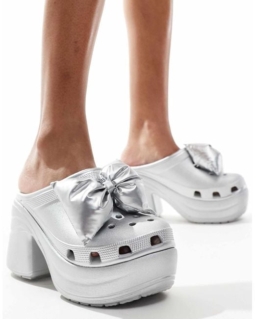 CROCSTM White Siren Clogs