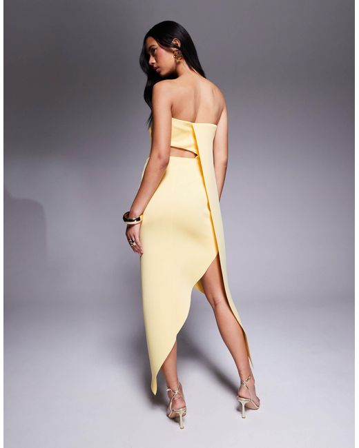 ASOS Gray – schlichtes midikleid