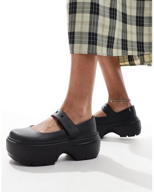 Stomp - babies CROCSTM en coloris Black