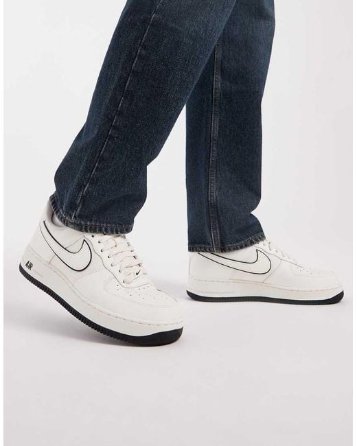 Nike Blue Air Force '07 1 Trainers for men