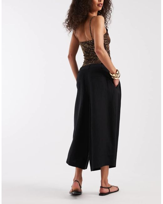 ASOS Black Tailored Longline Bermuda Shorts