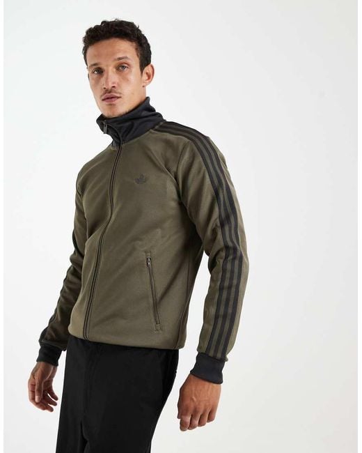 Adidas Originals Brown Classic Track Top for men