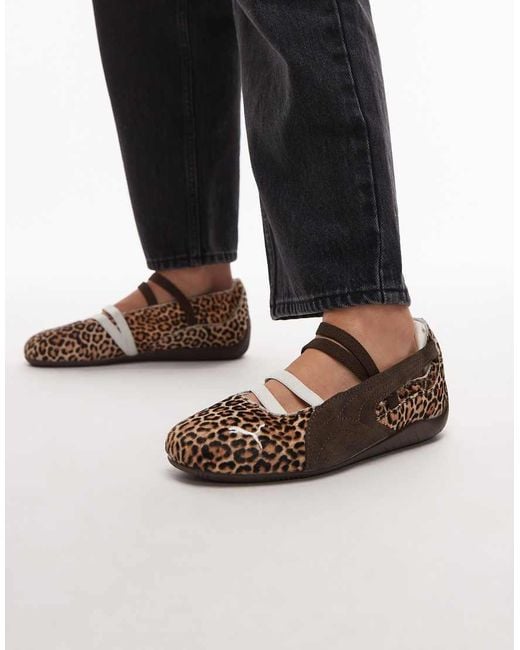 PUMA Black Speedcat Ballet Flats