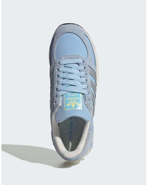 Adidas Originals Blue La Trainers