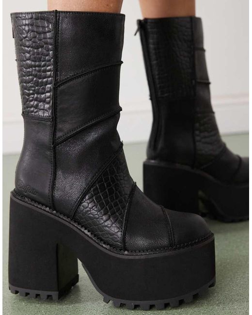 Buffalo Black Killah Patch Boot