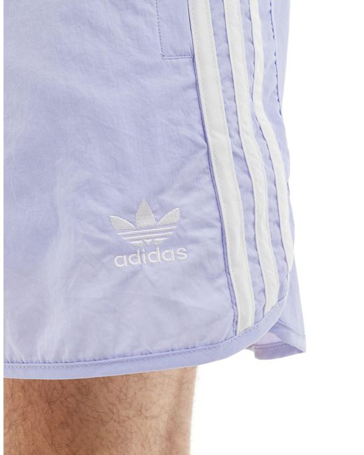 Pantalones cortos lilas sprinter Adidas Originals de hombre de color Blue