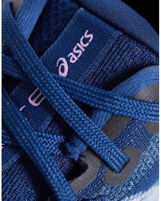 Asics Blue Dynablast 6 Running Trainers