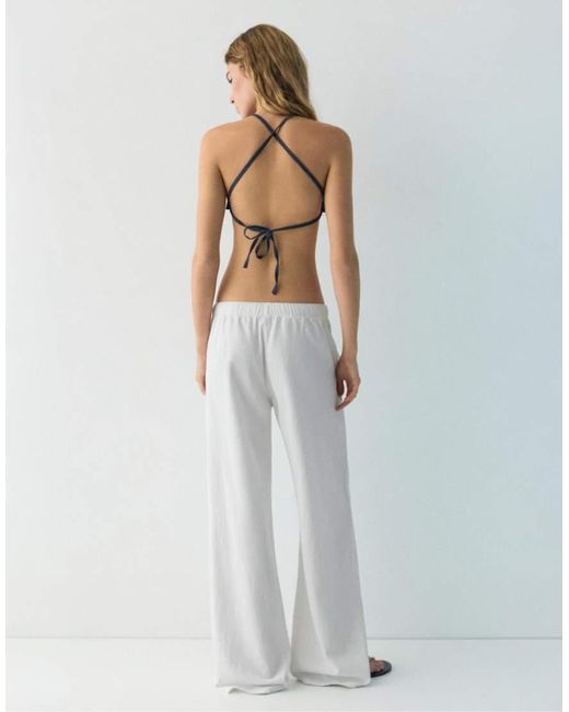 Joggers Bianchi di Pull&Bear in White