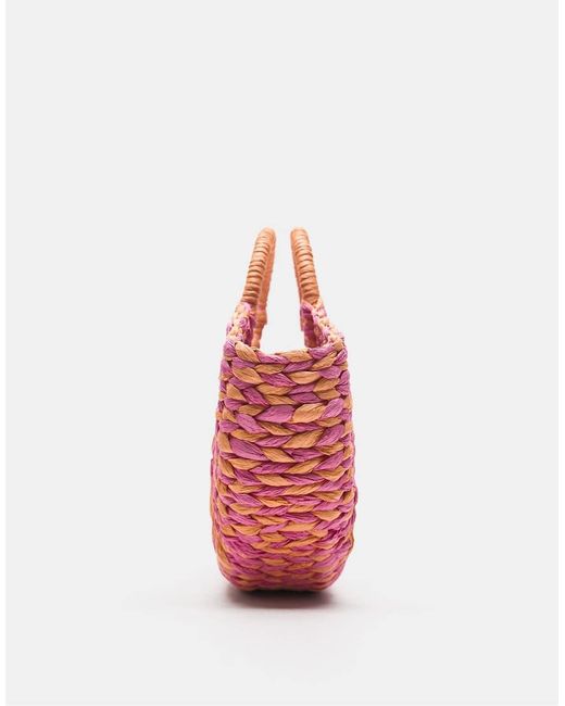 Borsa Rosa Con Manici di Pull&Bear in Pink