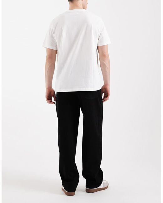 ASOS White Loose Jeans for men