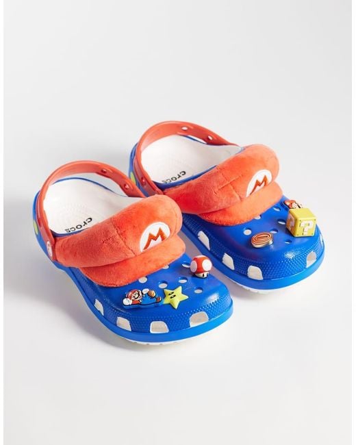 CROCSTM Blue Super Mario Classic Clogs
