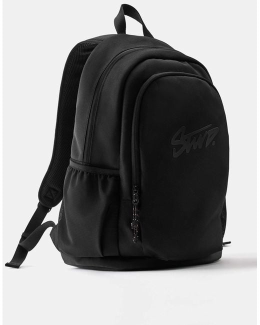 Pull&Bear Rucksack in Black für Herren