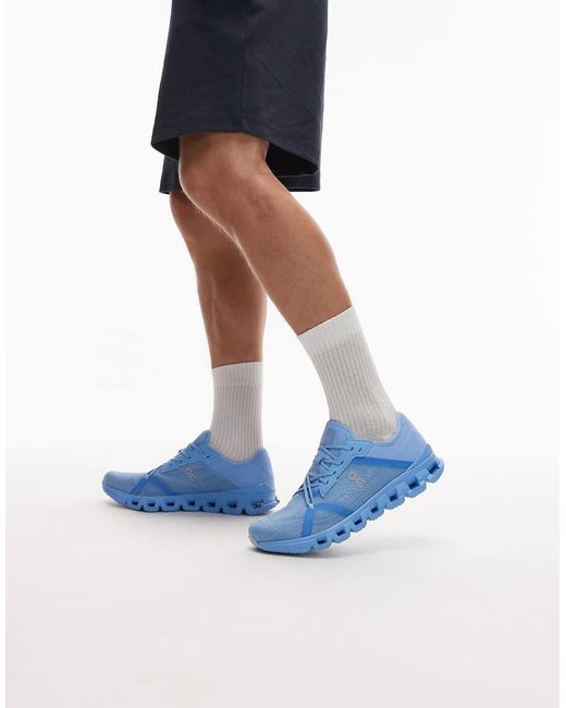 On Shoes Blue Cloud X 4 Ad Training Trainers for men