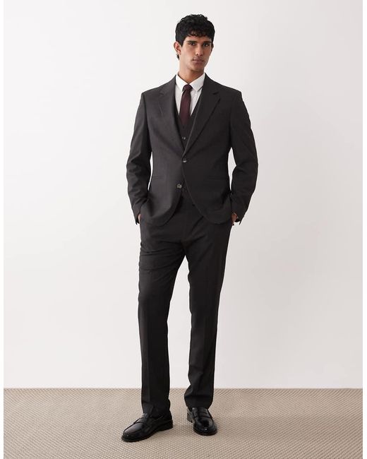 ASOS Black Slim Suit Jacket for men