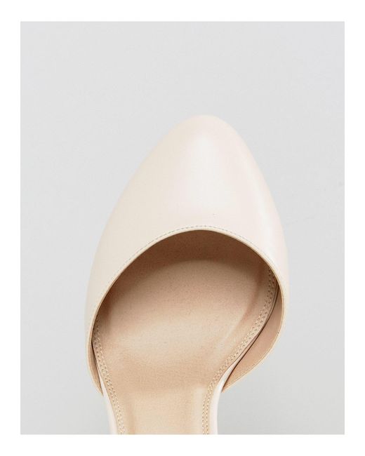 beige wide fit heels