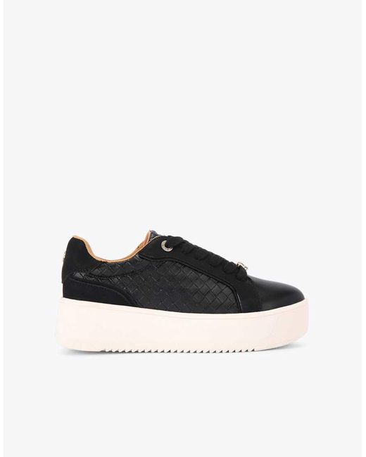 KG by Kurt Geiger Black Lighter Weave Trainers