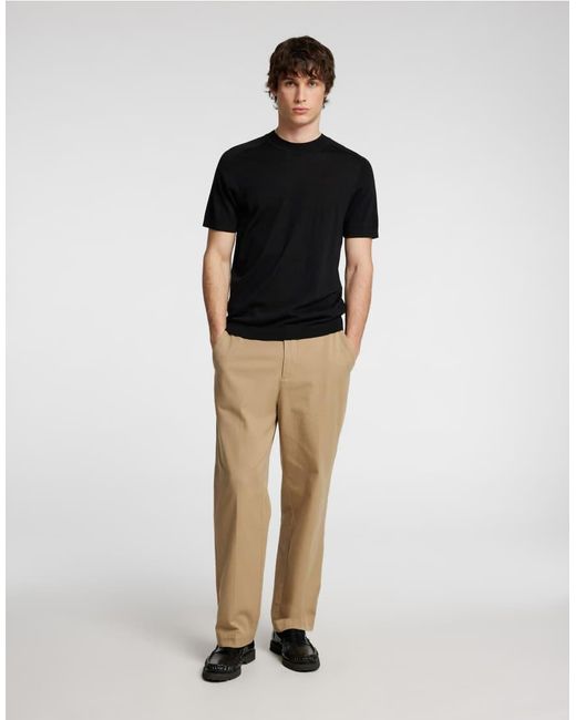 SELECTED Black Homme T-Shirt for men