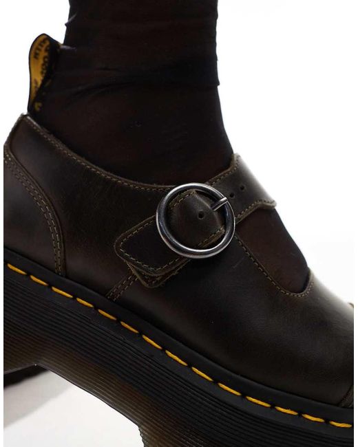 Dr. Martens Black Addina Mary Janes Shoes