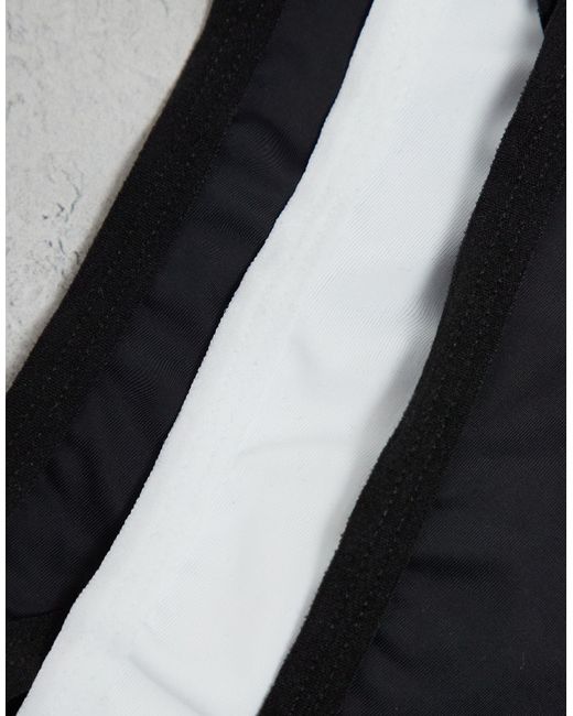 New Look Black – 3er-pack knapp geschnittene string-tangas