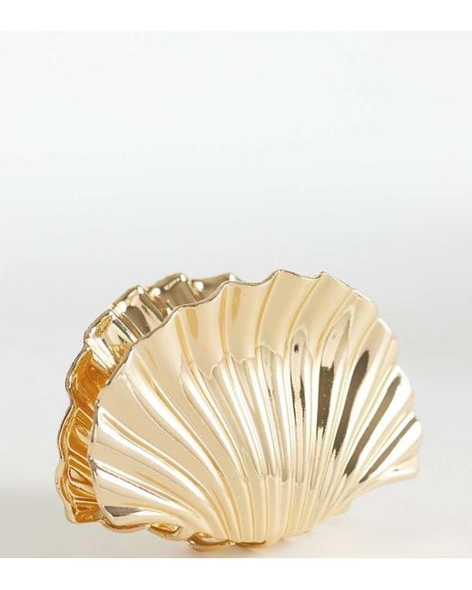 Kaiia Metallic Exclusive Shell Hair Claw Clip