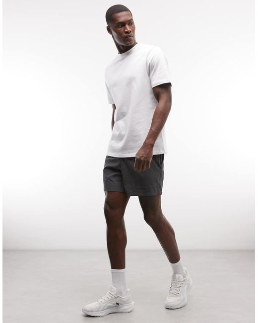 4505 White Heavyweight Cotton Regular Fit T-shirt With Quick Dry Finish for men