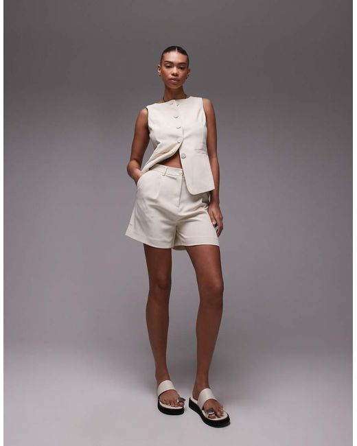 Mango Gray Tailored Short Co-Ord