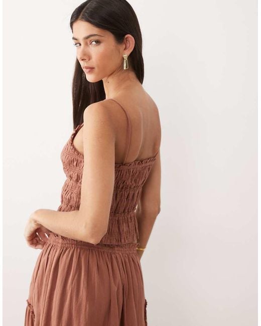 Iisla & Bird Brown Cami Top
