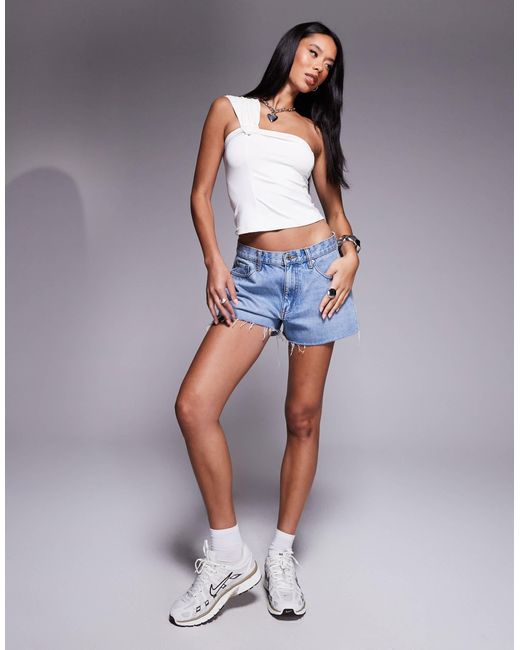 ASOS Blue – trägerlose top