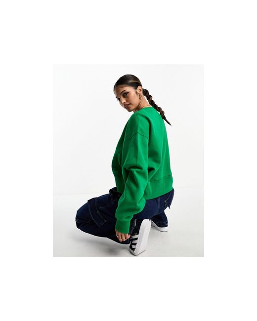 – essentials Grün in DE Originals sweatshirt – | adidas Lyst