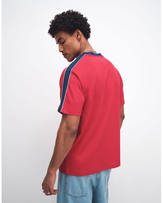 Tommy Hilfiger Red World Cup Relaxed Fit T-shirt for men